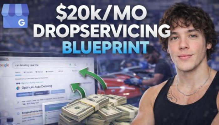 Eric Velch- 20k/mo Dropservicing Blueprint